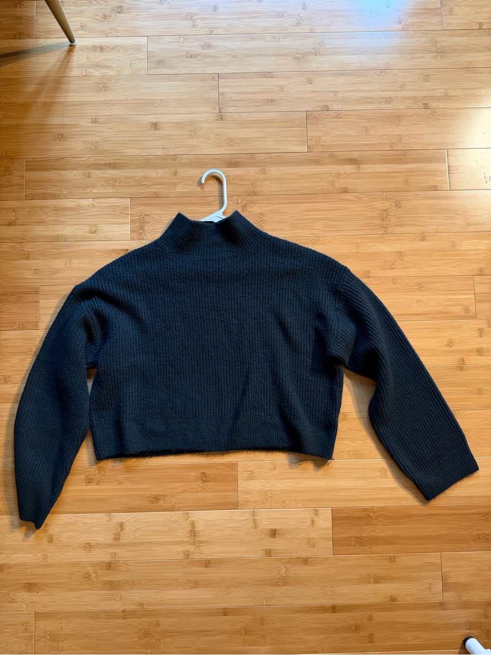 BP. Black Cropped Sweater